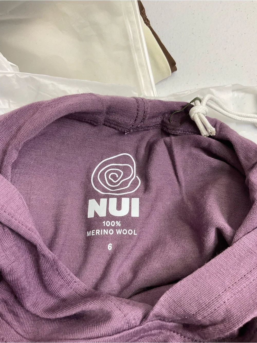 Nui Kids' Purple Hooded Pullover